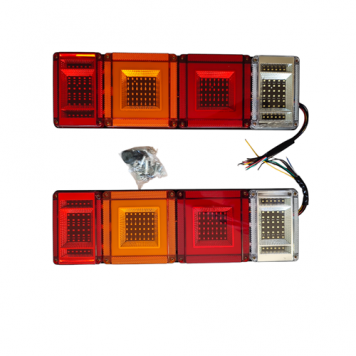 Задние фонари белый, жёлтый, красный свет 12-24V-1