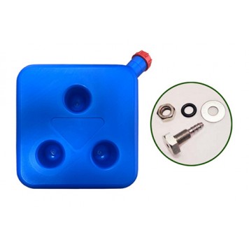 Бачок топливный для автономного отопителя 10л синий пластик