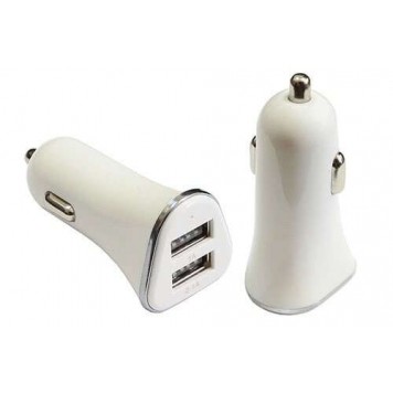 Зарядное устройство 12/24V на 2 х USB разъема 5V-2.1 А, 1.0 А (свет. подсветка) 
