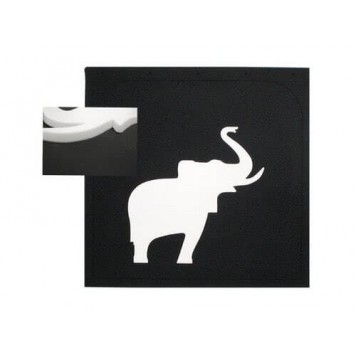 Брызговик 40х40см (СЛОН большой) объемный 