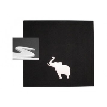 Брызговик 40х40см (СЛОН маленький) объемный 