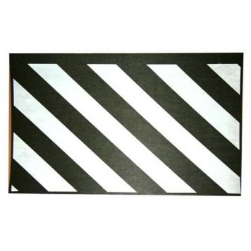 Брызговик 40х60см (зебра) 