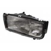 Фара головная МВ Actros левая с белым указателем поворота