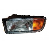 Фара головная МВ Actros правая с желтым указателем (1996-2004)