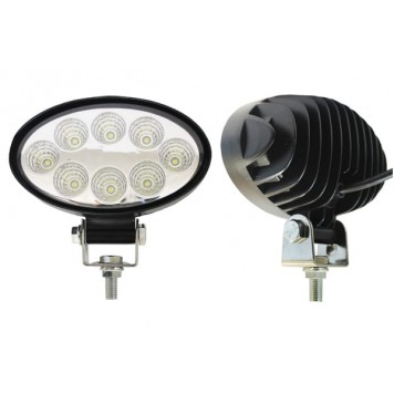 Фара светодиодная противотуманная и рабочего света 10-30V, 24W, 8 LED