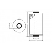 Фильтр топливный SCT SC7040 