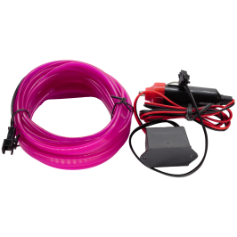 Неоновая подсветка салона фиолетовый свет 5 м , 12 V