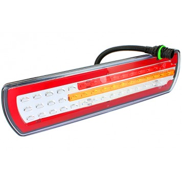 Фонарь задний LED 24V правый с кабелем КамАЗ 5490, МАЗ