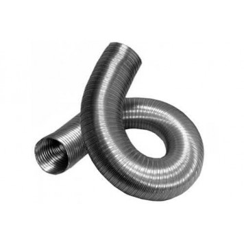 Металлорукав D= 89-93мм, L=2м (гофра 90мм, оцинкованная) 