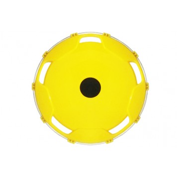 Колпак колеса задний R-22,5 (пластик-желтый) 