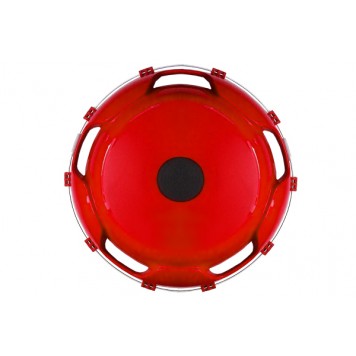 Колпак колеса передний R-22,5 (пластик-красный) 