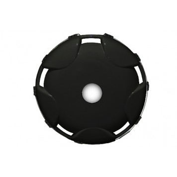 Колпак колеса передний R-22,5 (пластик-черный) 