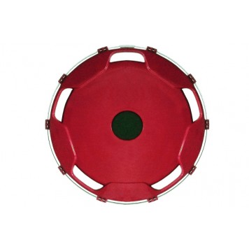 Колпак колеса задний R-22,5 (пластик-бордо) 