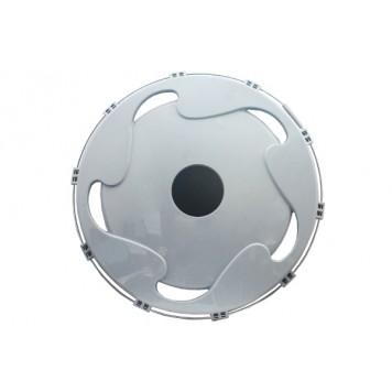 Колпак на диск колеса R-17,5 задний (пластик-серый) 