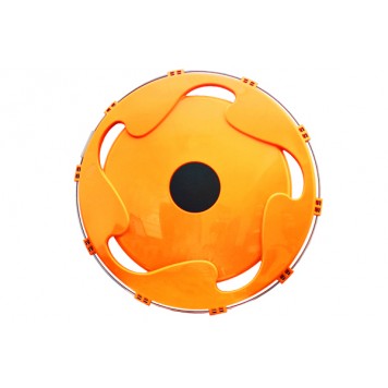 Колпак на колесо R 17,5 задний (пластик-оранж.) 