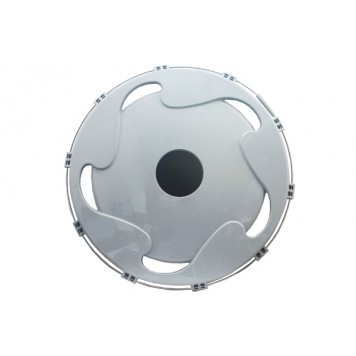 Колпак на диск колеса R-19,5 задний (пластик-серый) 