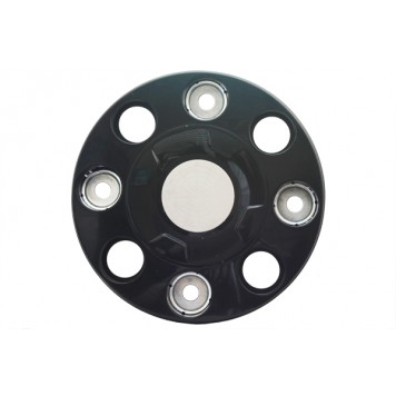 Колпак колеса R-17.5/19.5 передний ступичный (8 шпилек, пластик-черный)  