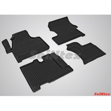 Коврик резиновый на грузовой автомобиль с рисунком "Сетка" MERCEDES SPRINTER 2008-2017 