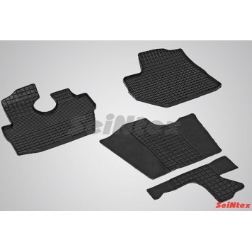 Коврик резиновый на грузовой автомобиль с рисунком "Сетка" HYUNDAI PORTER II 2007- 