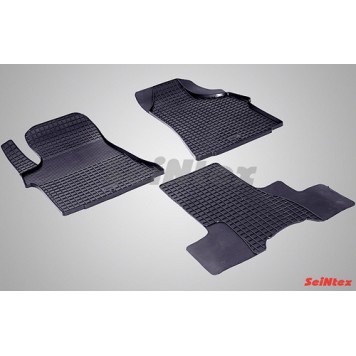 Коврик резиновый на грузовой автомобиль с рисунком "Сетка" HYUNDAI H1 STAREX 2007- 