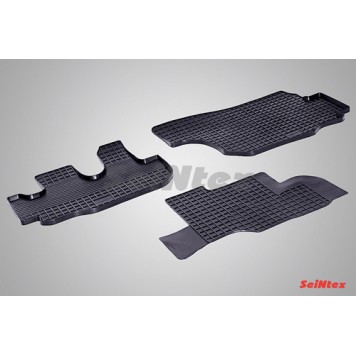 Коврик резиновый на грузовой автомобиль с рисунком "Сетка" HYUNDAI HD 65/72/78 