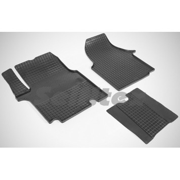 Коврик резиновый на грузовой автомобиль с рисунком "Сетка" OPEL Vivaro 2001- 