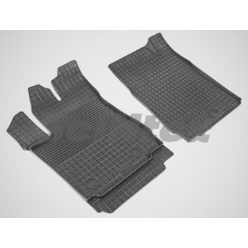 Коврик резиновый на грузовой автомобиль с рисунком "Сетка" TOYOTA Alphard III 2015- 