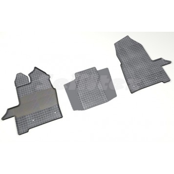 Коврик резиновый на грузовой автомобиль с рисунком "Сетка" FORD TOURNEO Custom 2017- 