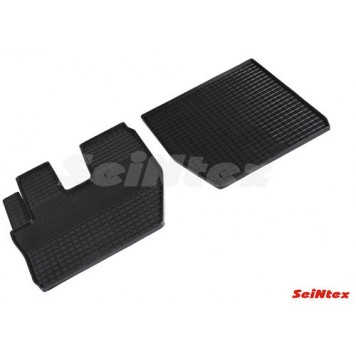 Коврик резиновый на грузовой автомобиль с рисунком "Сетка" SHACMAN X3000 2020- 