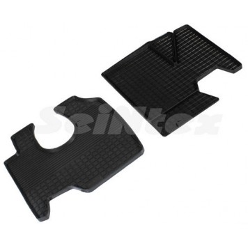 Коврик резиновый на грузовой автомобиль с рисунком "Сетка" MERCEDES AXOR 2002-2016  