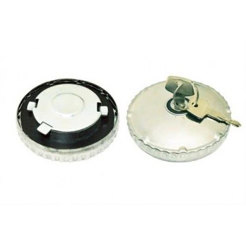 Крышка бензобака D=60мм с ключом, металл (VOLVO) 