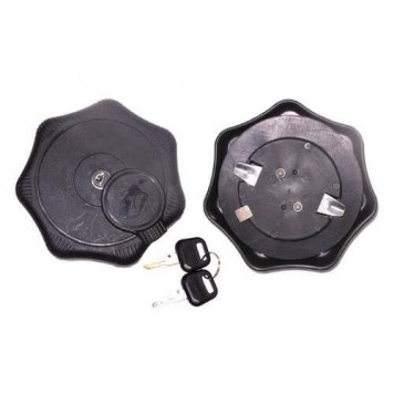 Крышка бензобака D=80мм с кл. и защит., пластик (MB-MAN-VOLVO-DAF-IVECO, 2993918) 