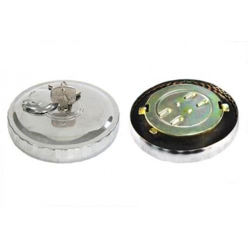 Крышка бензобака D=80мм с ключом и защитой, металл (MB-MAN-VOLVO-DAF-SCANIA) 