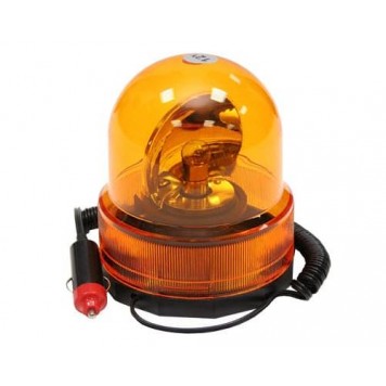 Маяк проблесковый на магните, в прикуриватель 24V AT14208