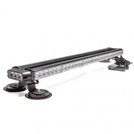 Маяк-стробоскоп 12-24 В желтый четырехсторонний 730 мм