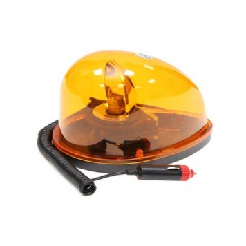 Маяк проблесковый "АТ" 12V ("капля", на магните, в прикуриватель) 