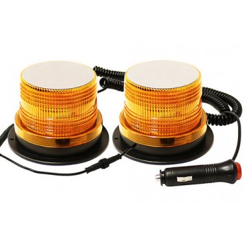 Маяк проблесковый 10-30 V магниты+ винты 30LED