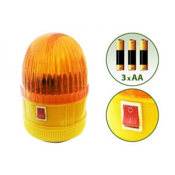 Сигнальный маячок проблесковый автономный 3х1,5V импульсный