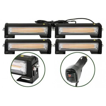 Маячок проблесковый комплект 4 шт. L 165мм