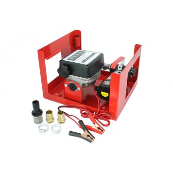 Насос для перекачки топлива 24V помповый с счетчиком 