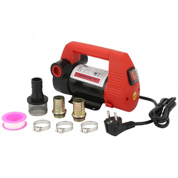 Насос для перекачки топлива 220V помповый 200Вт 50 л/мин