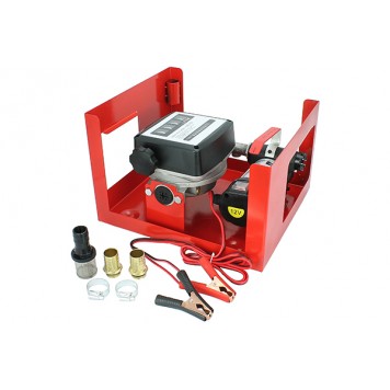 Насос для перекачки топлива 12V, помповый, с счетчиком