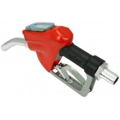 Пистолет топливораздаточный с электронным счетчиком 60 л/мин, резьба BSPT 1"/ под шланг 25мм