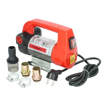 Насос для перекачки топлива 220V, помповый (220Вт, 40 л/мин.)