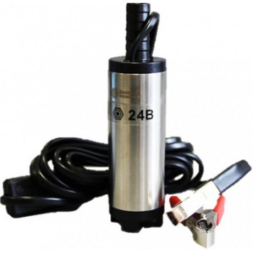 Насос для перекачки 12V, d38mm (хром, 5А, 20л/мин) погружной