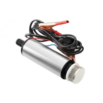Насос для перекачки топлива12V 40 л/мин. d 51 мм с фильтром