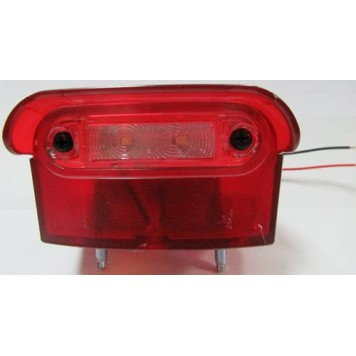 Подсветка номера LED 24V красная 2-LED, EURO 19323 