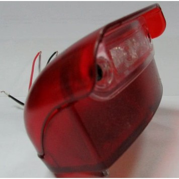 Подсветка номера LED 24V красная 2-LED, EURO 19323 -1