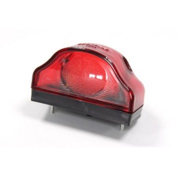 Подсветка номера красный корпус под лампочку