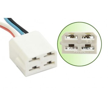 Колодка соединительная с проводом 4-контактная МАМА 680007